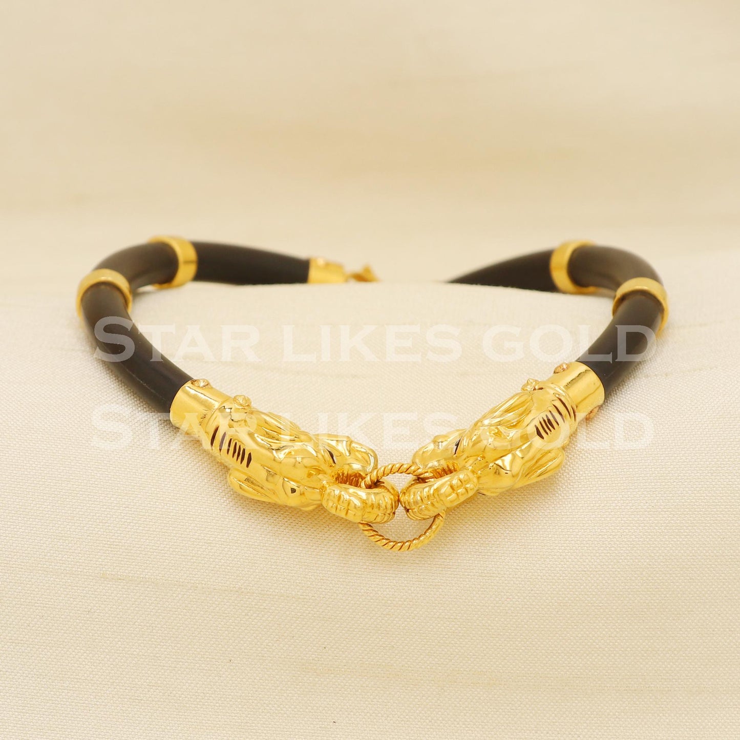 Elephant 22 karat 22k gold Small Bangle Bracelet Jewelry for Birthday Gift, PR1561