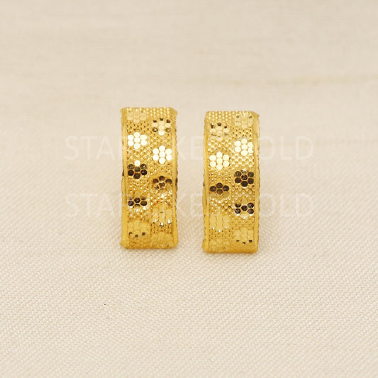 Designer 22k 22 karat gold earrings jewelry, PR1640