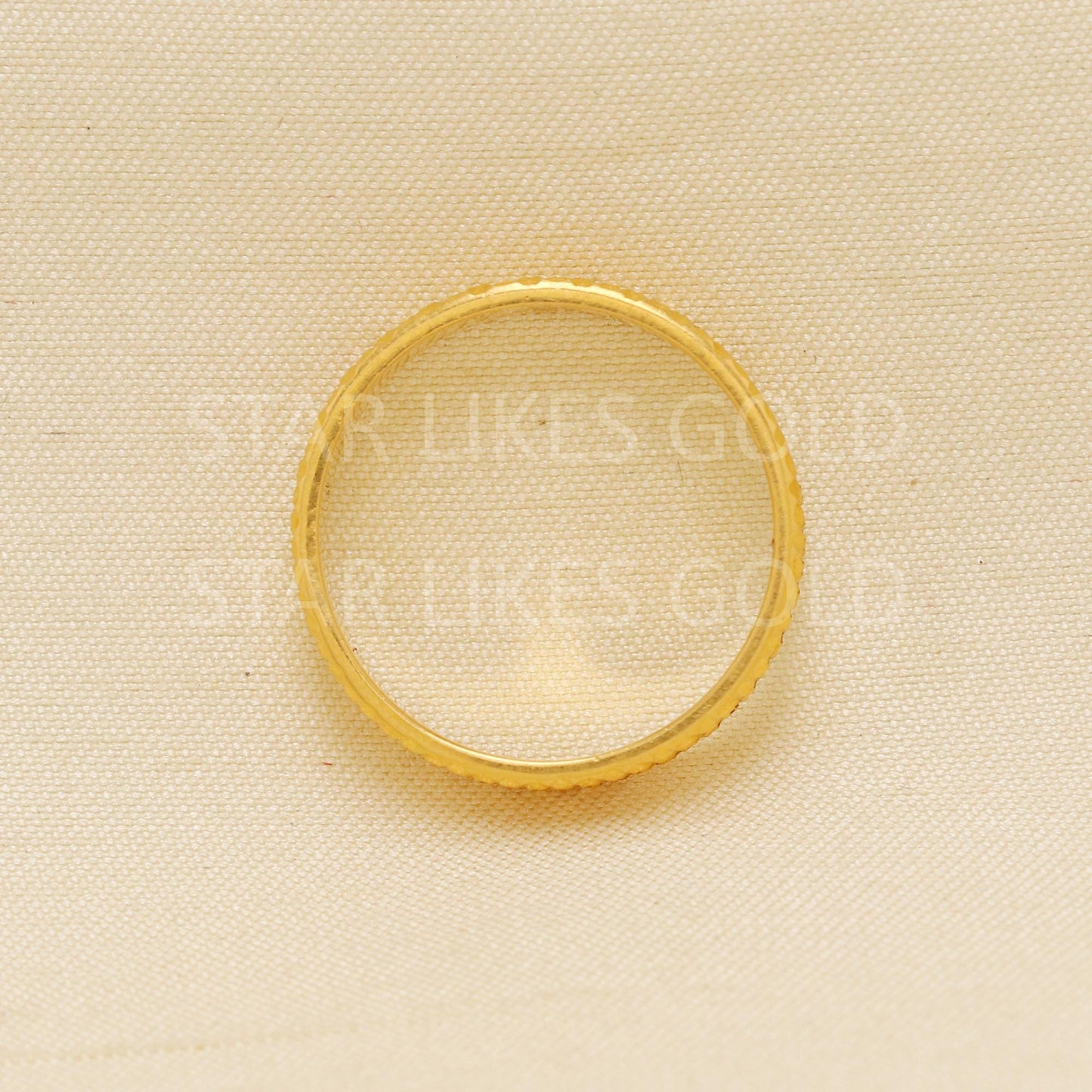 Handcrafted 22k Pure Gold handmade Rings - Artisan Jewelry, 22k Jewelry, Solid Gold Ring, Hallmarked, PR1889