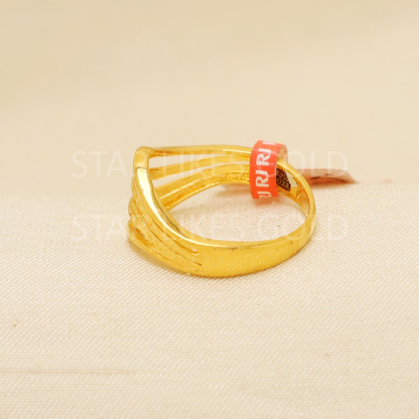 Handcrafted 22k Pure Gold handmade Rings - Artisan Jewelry, 22k Jewelry, Designer Gold Ring, Hallmarked, PR1899
