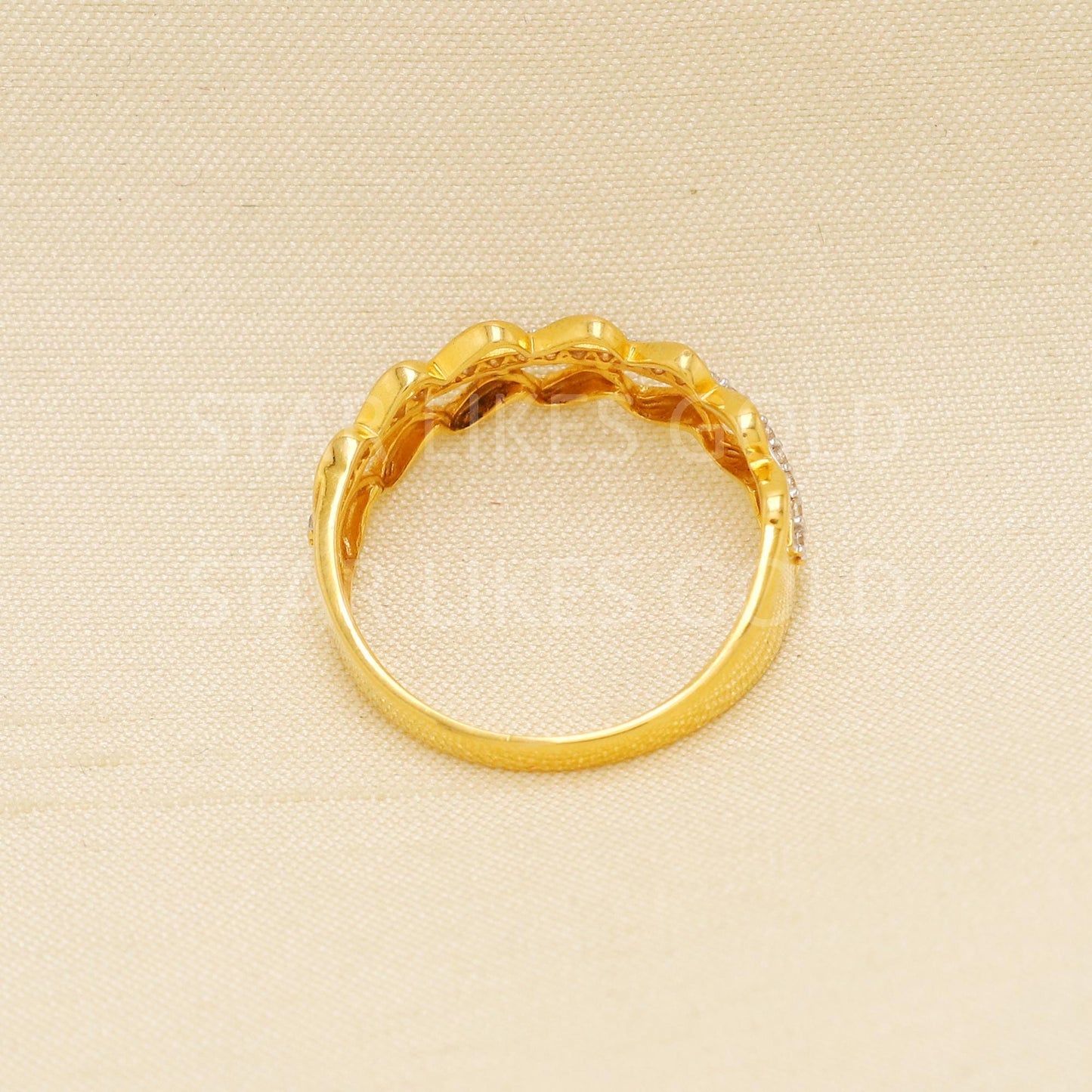 Handcrafted 22k Pure Gold handmade Rings - Artisan Jewelry, Designer Gold Ring, Hallmarked, PR1885