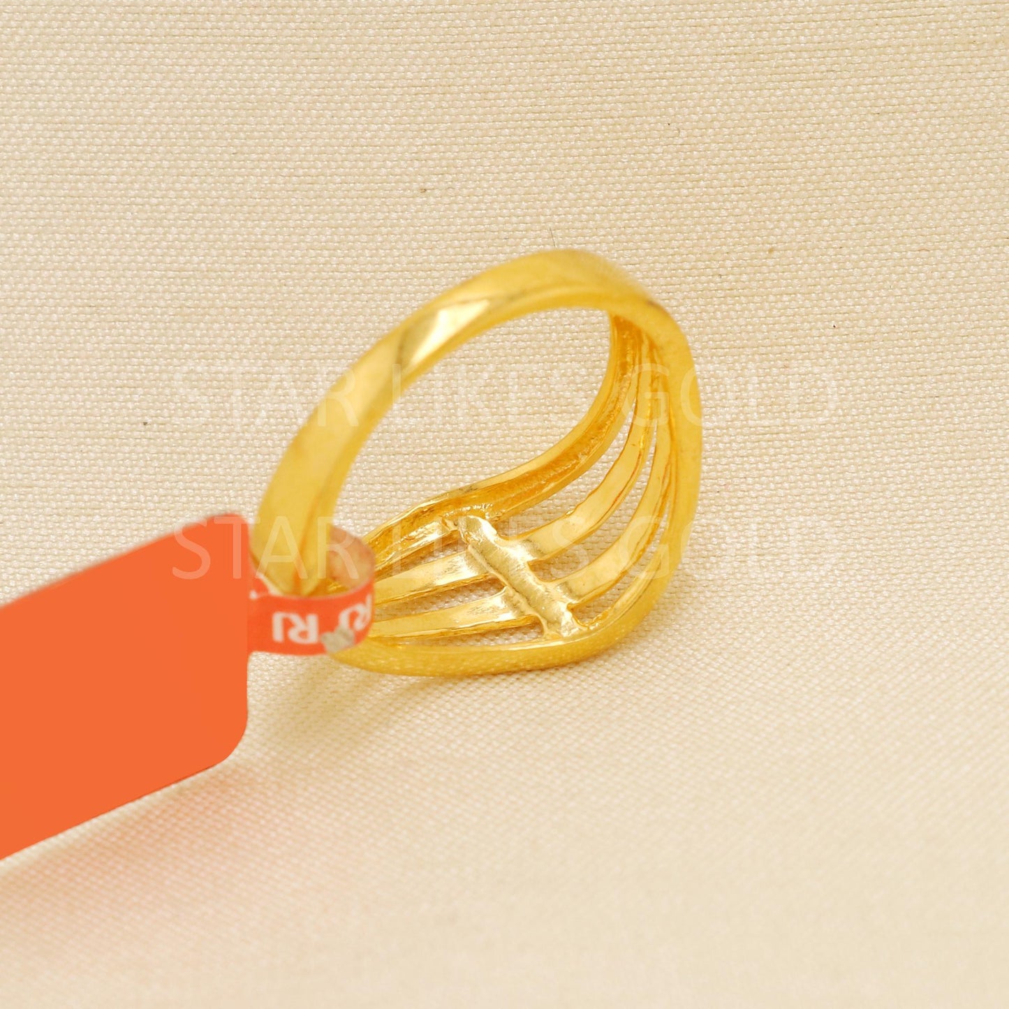 Handcrafted 22k Pure Gold handmade Rings - Artisan Jewelry, 22k Jewelry, Designer Gold Ring, Hallmarked, PR1899