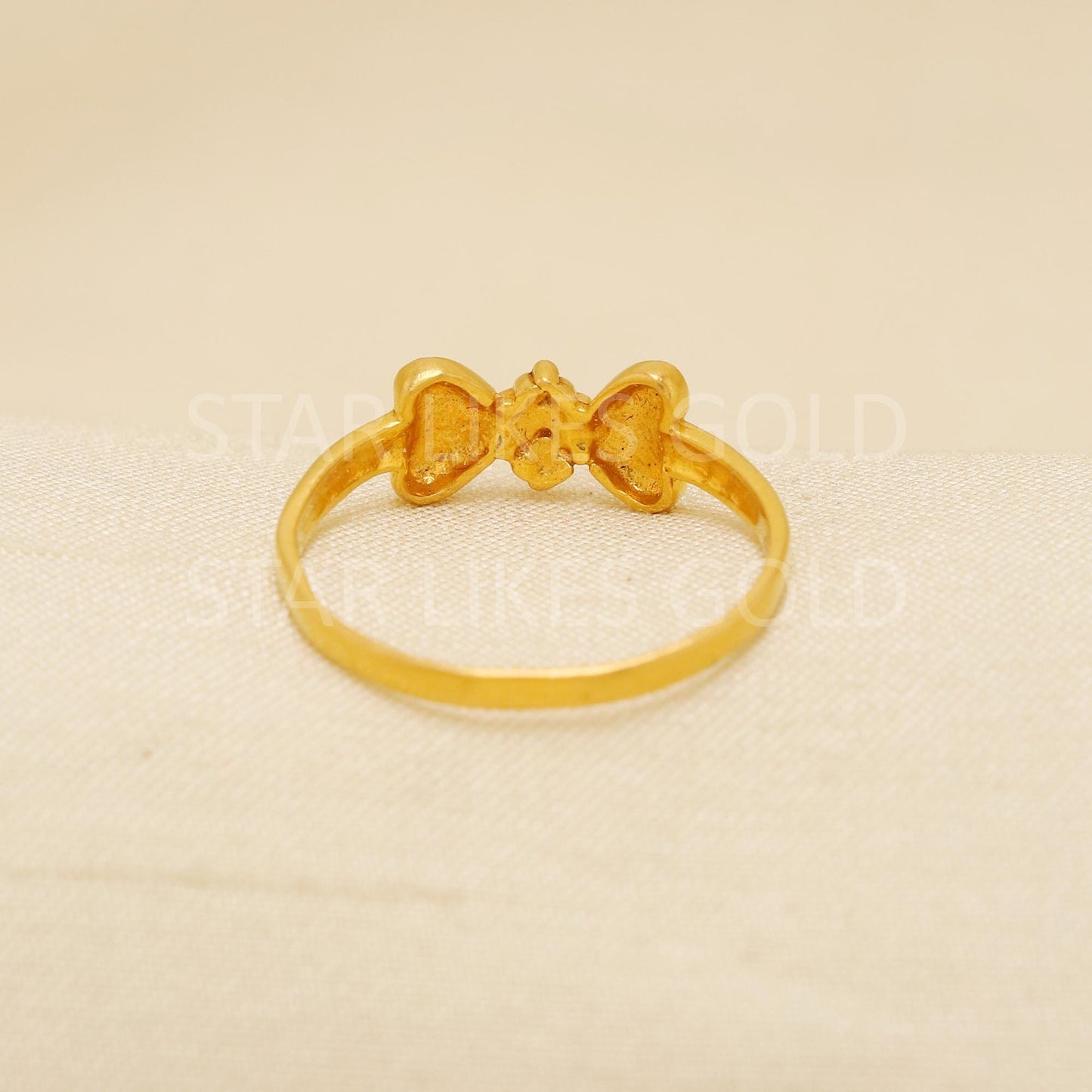 Handcrafted 22k Pure Gold handmade Rings - Artisan Jewelry, 22k Jewelry, Designer Gold Ring, Hallmarked, PR1916