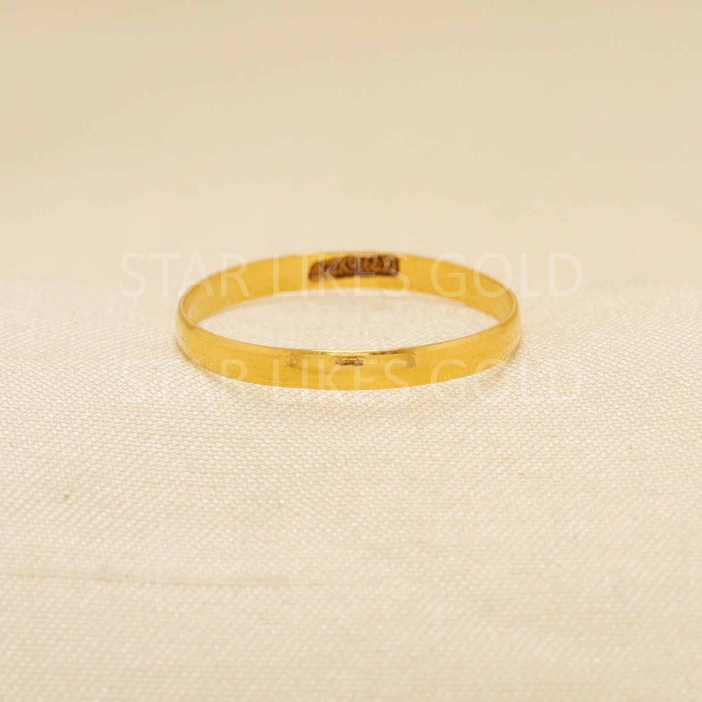 Handcrafted 22k Pure Gold handmade Rings - Artisan Jewelry, 22k Jewelry, Designer Gold Ring, Hallmarked, PR1921