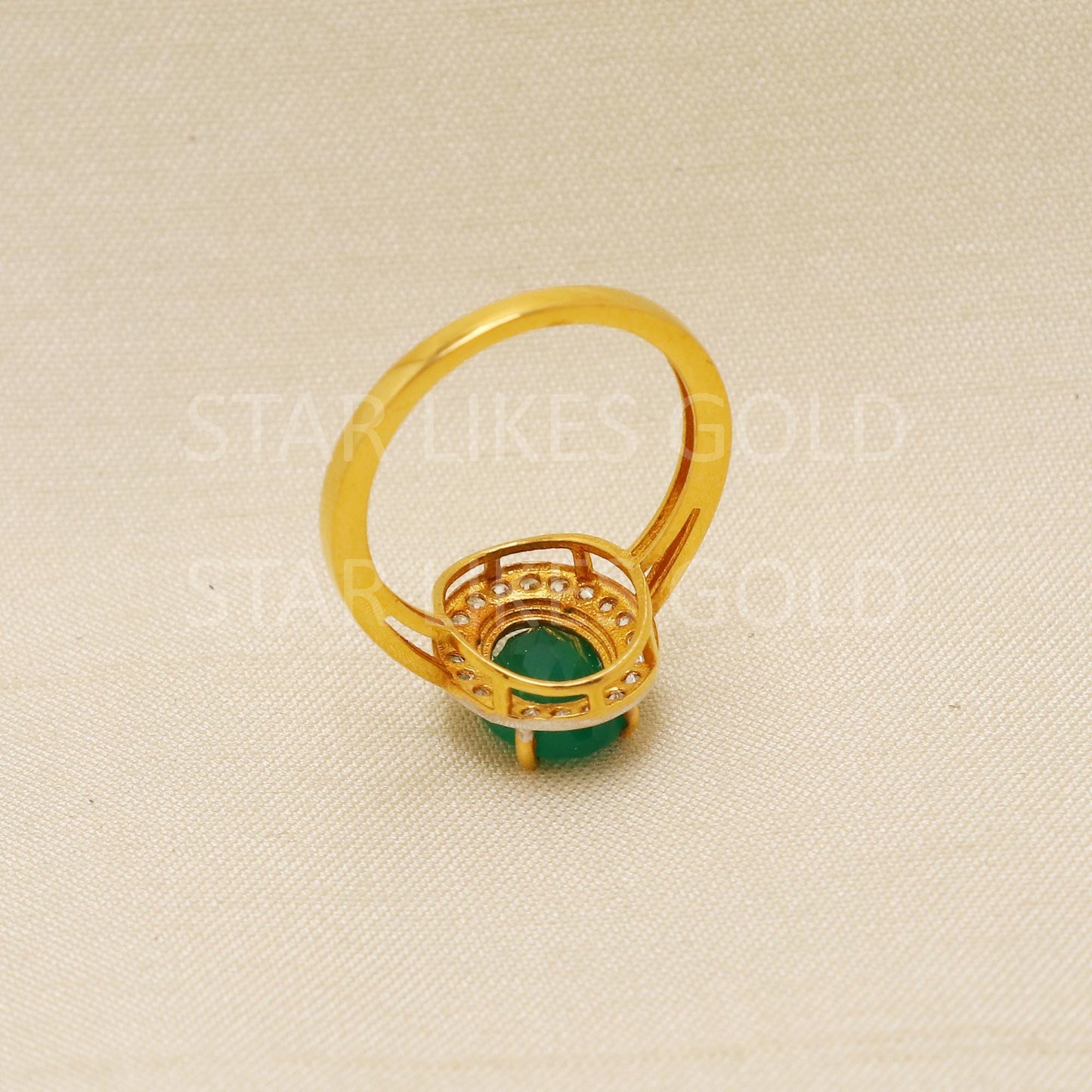 Handcrafted 22k Pure Gold handmade Rings - Artisan Jewelry, 22k Jewelry, Designer Gold Ring, Hallmarked, PR1934