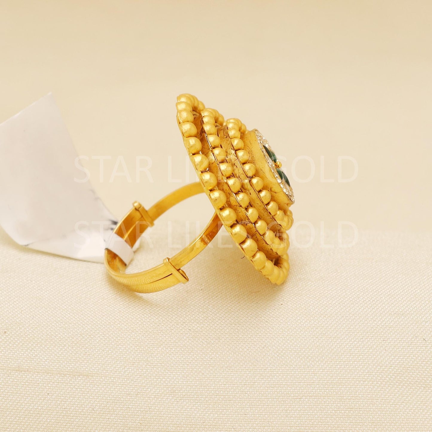 Handcrafted 22k Pure Gold handmade Rings - Artisan Jewelry, 22k Jewelry, Designer Gold Ring, Hallmarked, PR1939