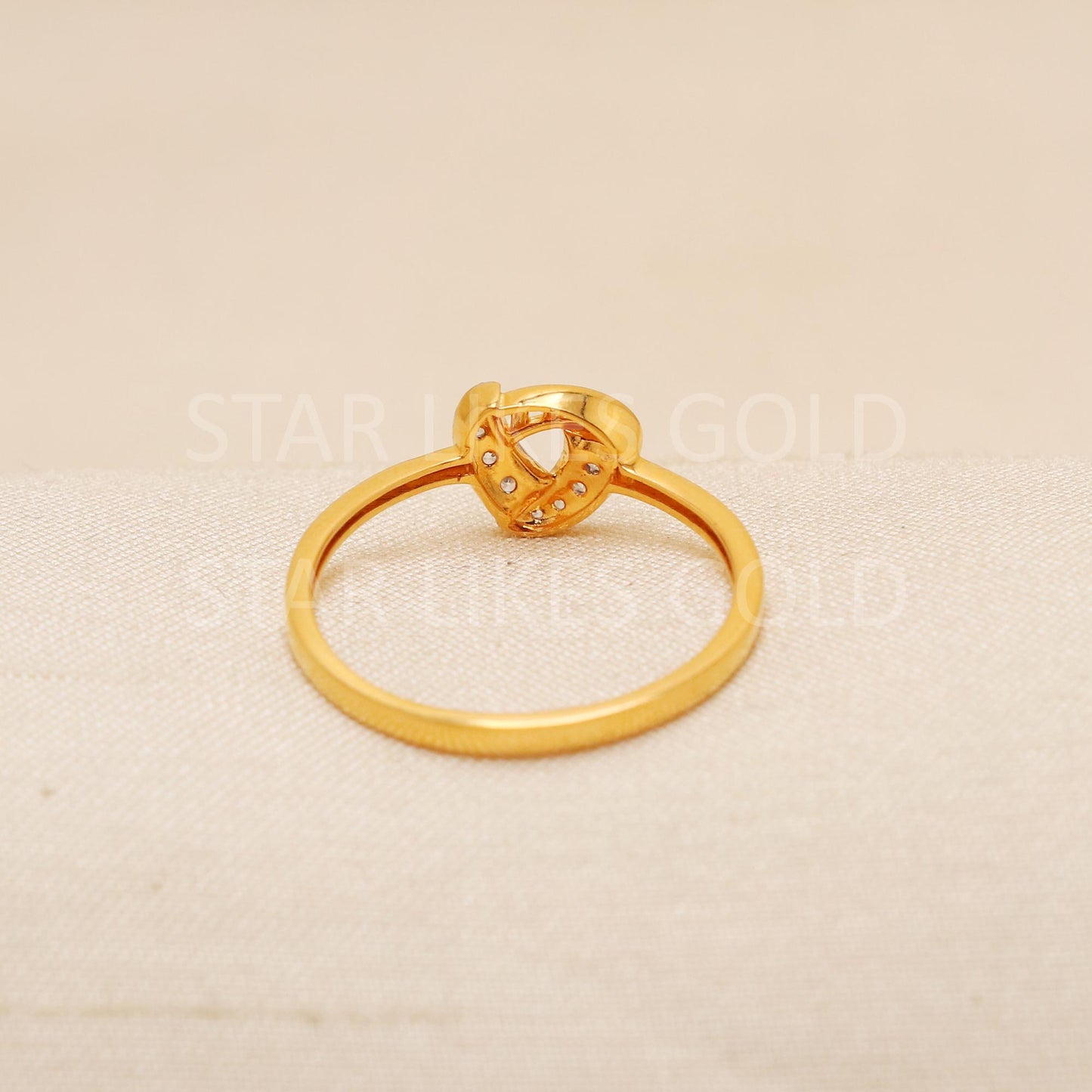 Handcrafted 22k Pure Gold handmade Rings - Artisan Jewelry, 22k Jewelry, Designer Gold Ring, Hallmarked, PR1969