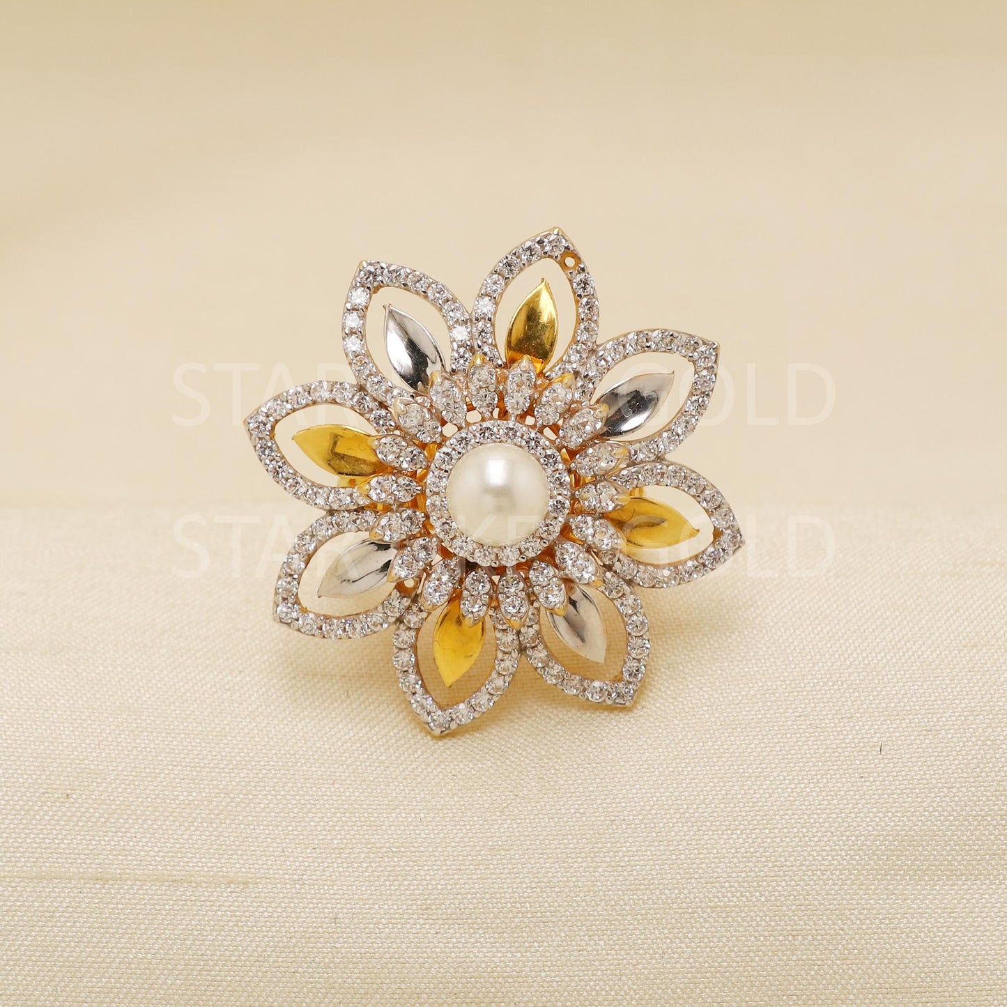 Handcrafted 22k Pure Gold handmade Rings - Artisan Jewelry, 22k Jewelry, Designer Gold Ring, Hallmarked, PR1953