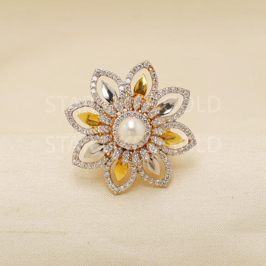 Handcrafted 22k Pure Gold handmade Rings - Artisan Jewelry, 22k Jewelry, Designer Gold Ring, Hallmarked, PR1953