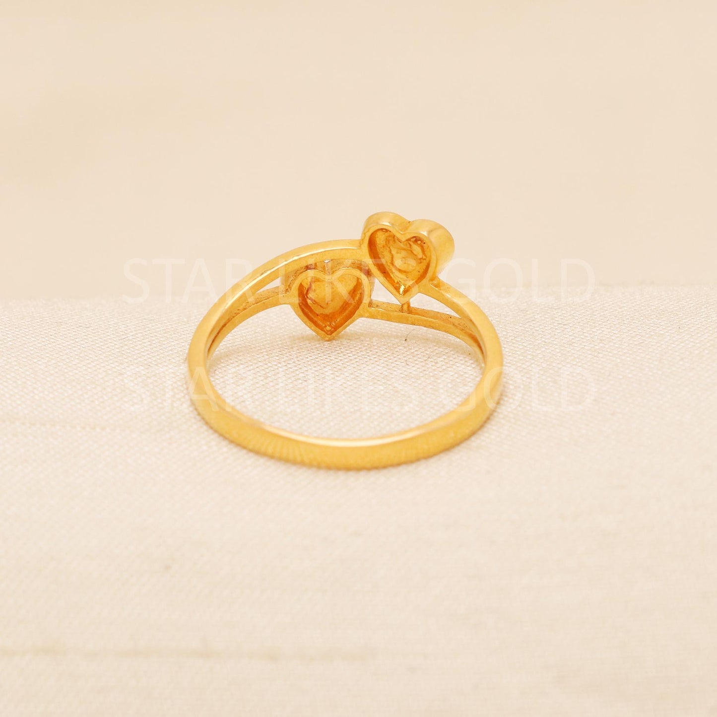 Handcrafted 22k Pure Gold handmade Rings - Artisan Jewelry, 22k Jewelry, Designer Gold Ring, Hallmarked, PR2175