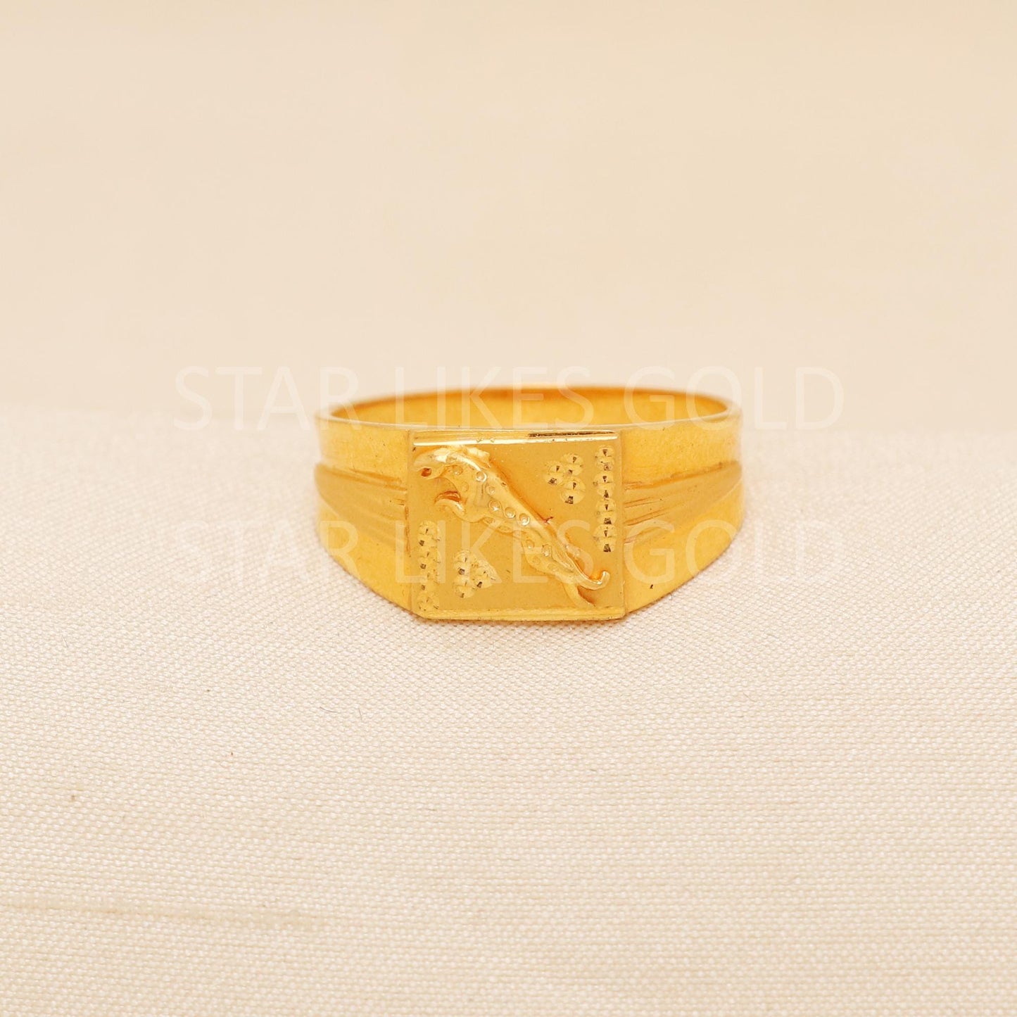 Handcrafted 22k Pure Gold handmade Rings - Artisan Jewelry, 22k Jewelry, Designer Gold Ring, Hallmarked, PR2021