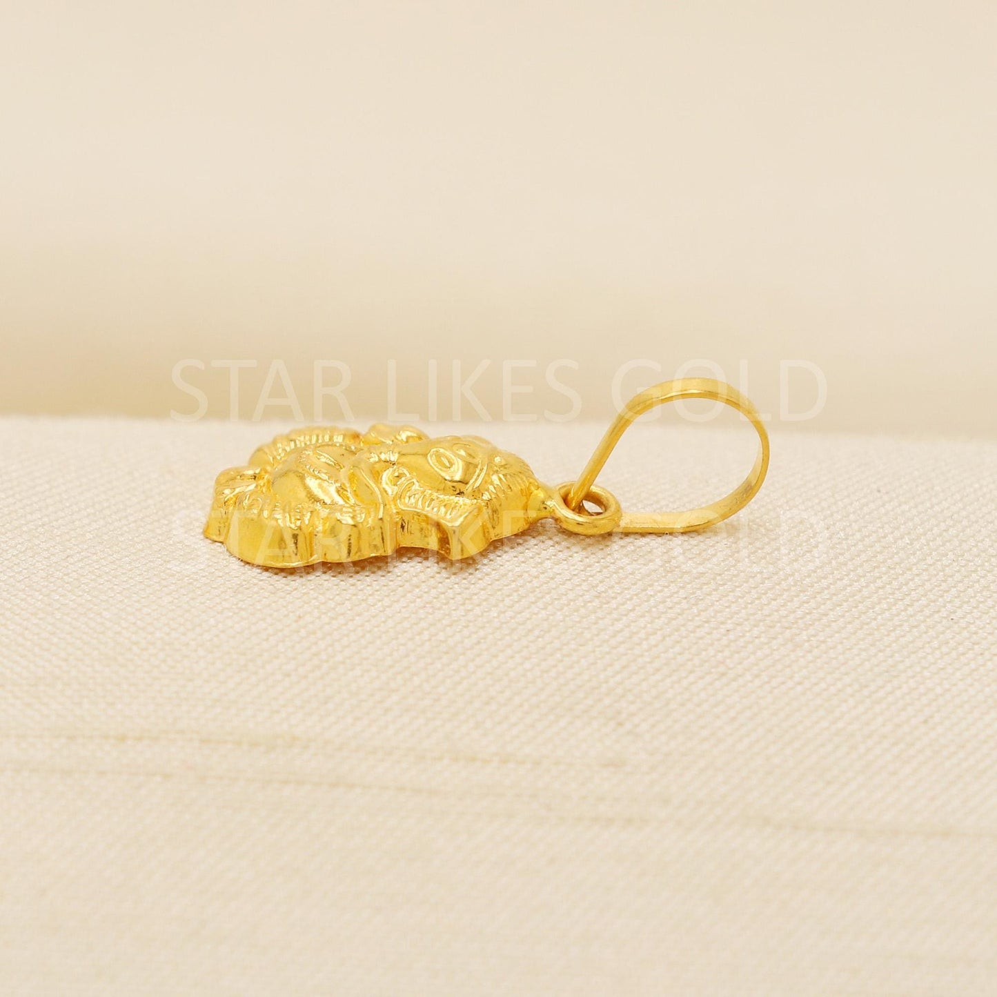 Ganeshji Real 22k Gold Handmade Pendant Jewelry, PR2078
