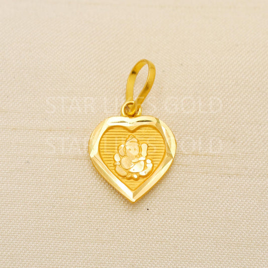 Ganeshji Real 22k Gold Handmade Pendant Jewelry, PR2127