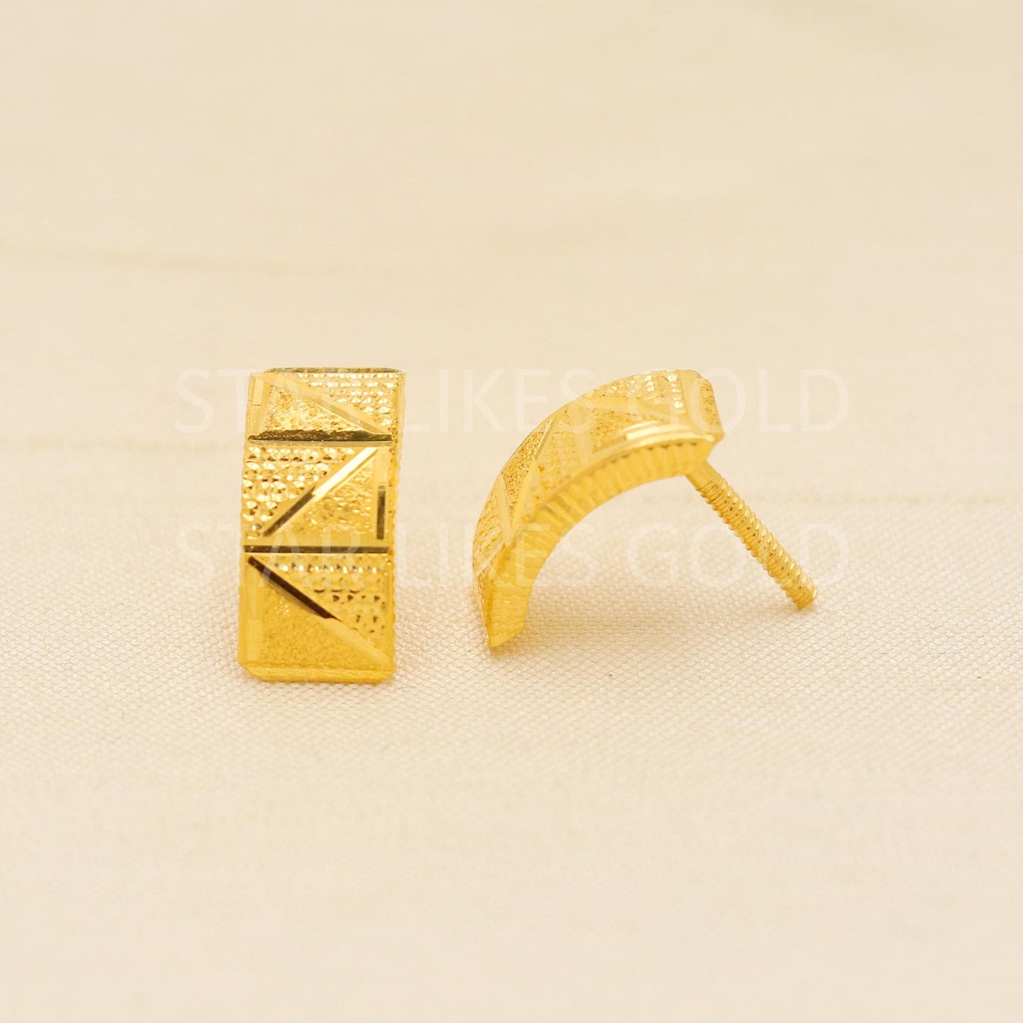 Modern Hallmark 18k Gold Broad Tops for Everyday & Festive Wear, PR2059